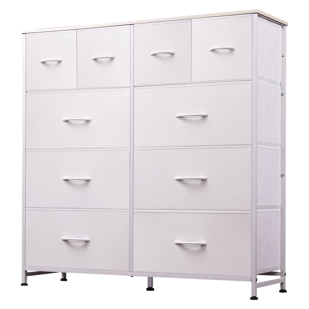 GALAXHERO Dresser for Bedroom with 10 Drawers, Wide Fabric Dresser for Storage and GALAXHERO Organization, Chest of Drawers for Living Room, Hallway, Closet