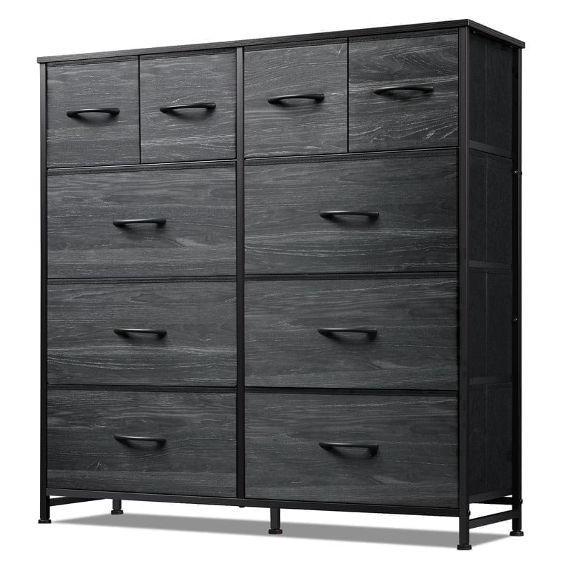 GALAXHERO Dresser for Bedroom with 10 Drawers, Wide Fabric Dresser for Storage and GALAXHERO Organization, Chest of Drawers for Living Room, Hallway, Closet