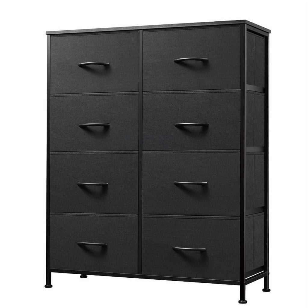 GALAXHERO 8 Drawer Fabric Dresser for Bedroom, Storage Bins Chest of Drawer for Closet, Living Room, Hallway