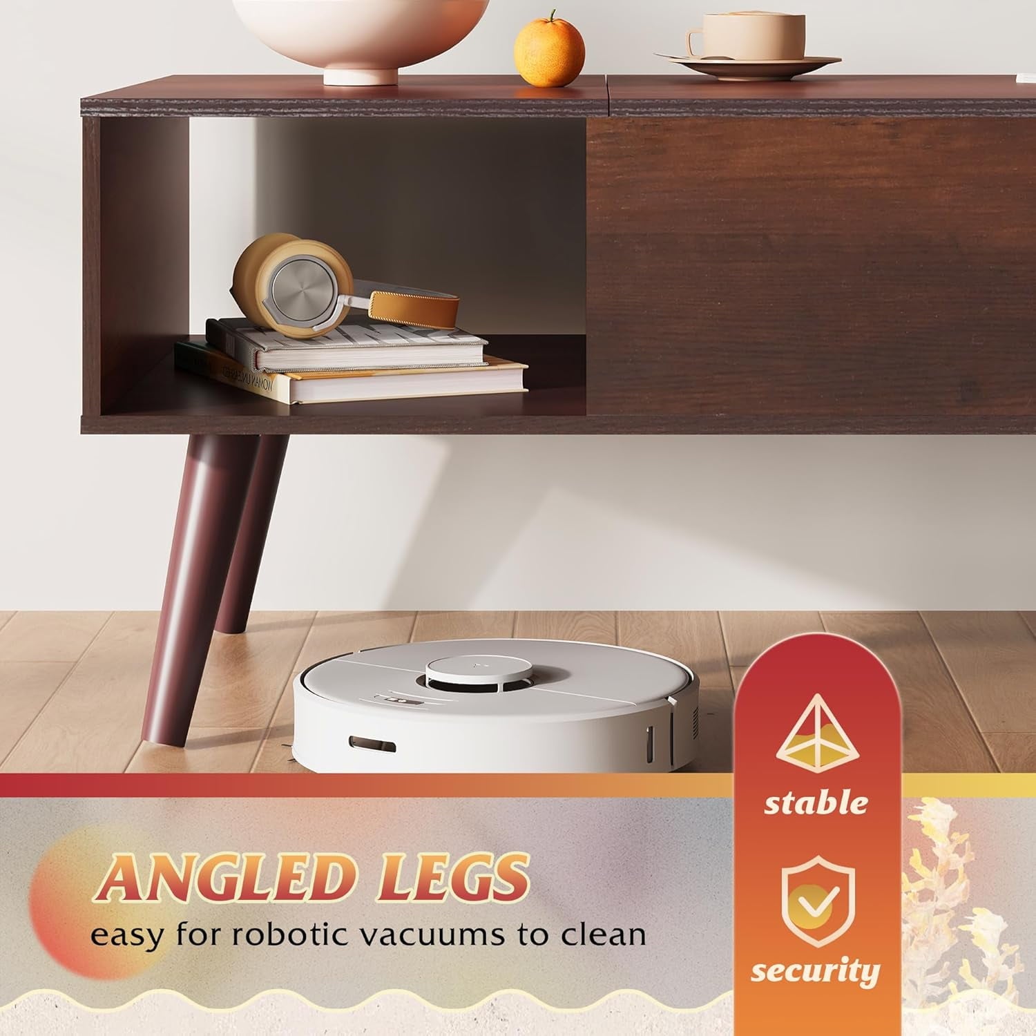 GALAXHERO Lift Top Coffee Table with Storage Small Living Room Table with Storage Shelf & Hidden Compartment